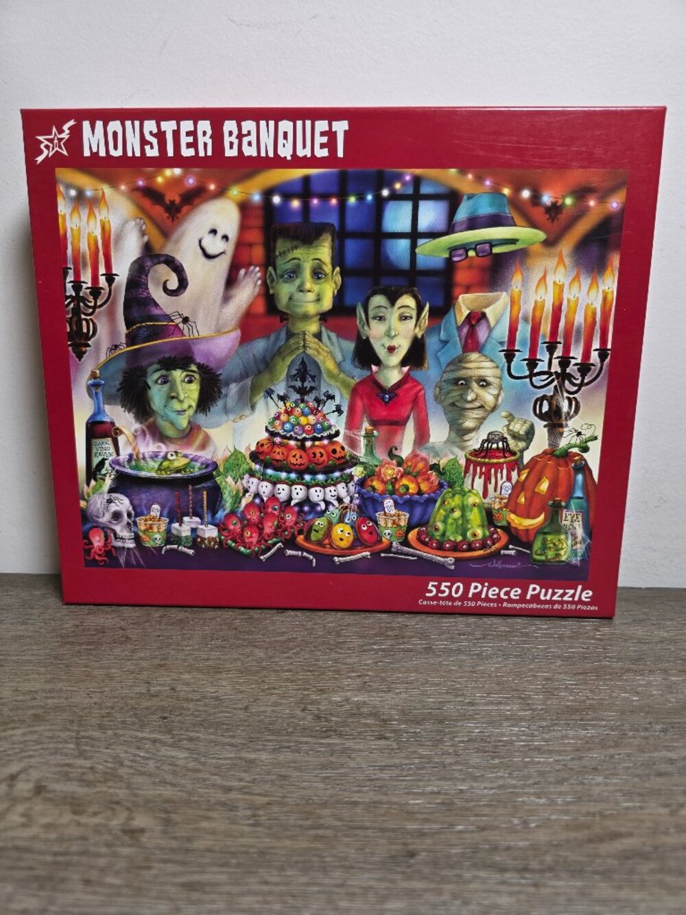 Monster Banquet - 550 Piece Jigsaw Puzzle by Vermont Christmas Company